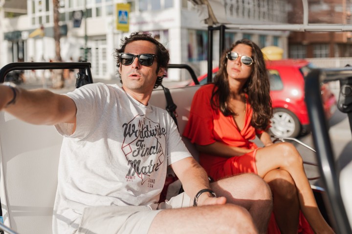 Turistas visitando Málaga